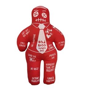 Bad Boss Voodoo Doll (Gag Gift)